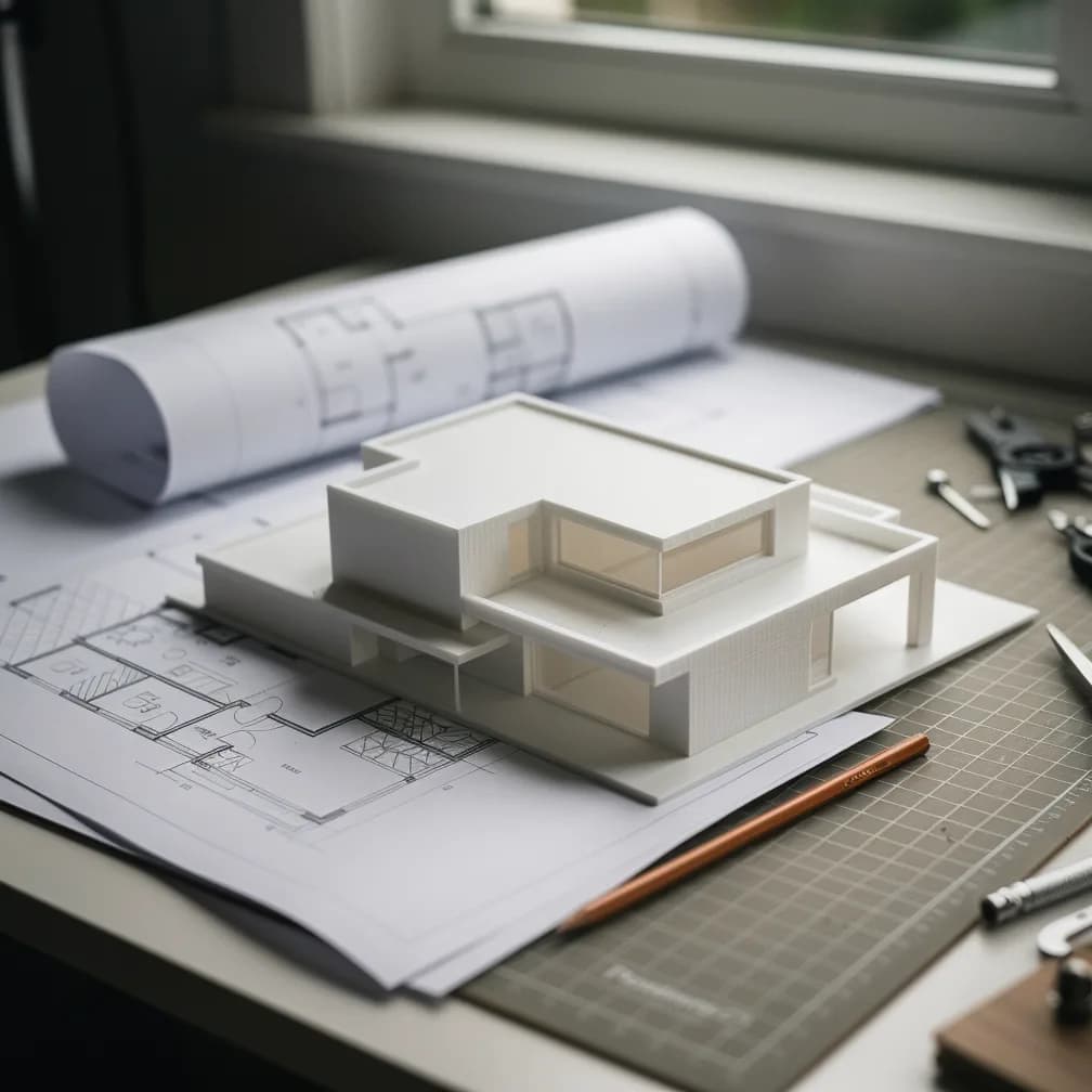 Maquette de maison